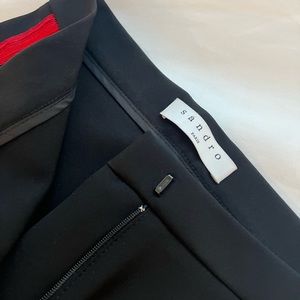 sandro evening pants size xs worn once